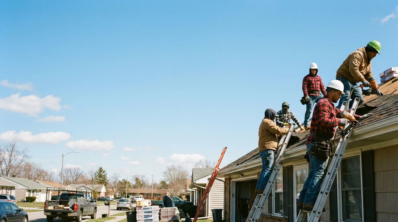 Roofing in De Soto, IA near me